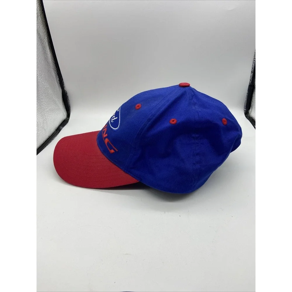 Ford Racing Hat Red and Blue Cotton Snapback Baseball Cap Spike Sports